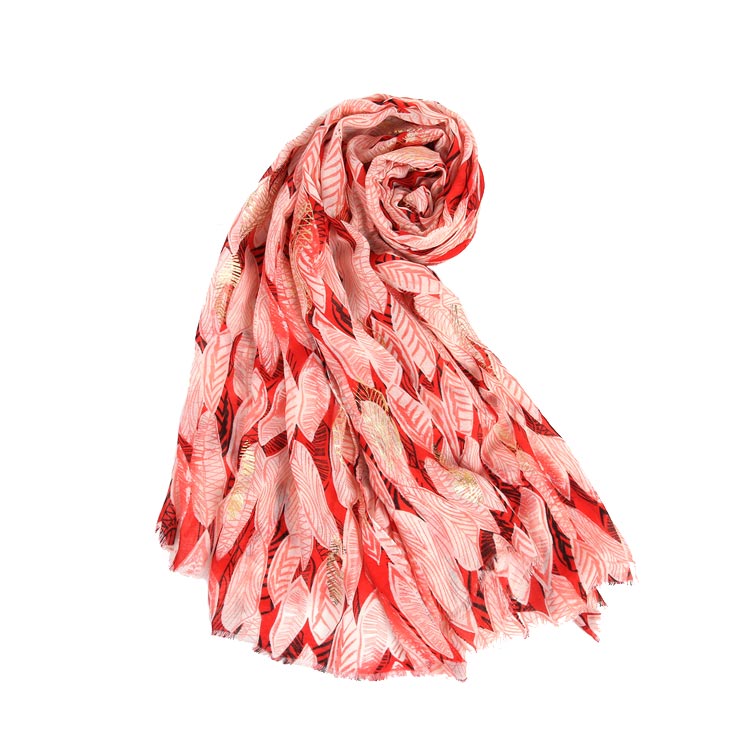 Haute Knite Feather scarf